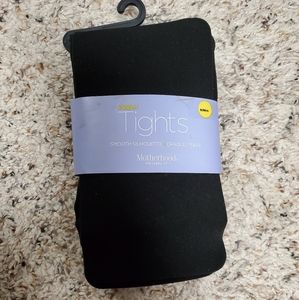 Black Maternity Tights